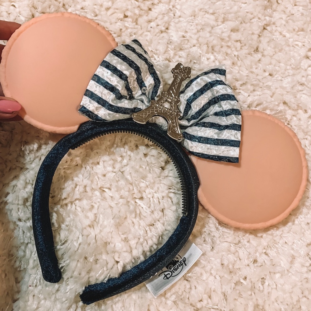 NWOT France Pavilion Epcot Minnie Ears ✨
